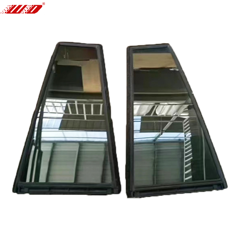 X02-54030010 - زجاج النافذة الجانبية للباب الخلفي L-L8 X02-54030020 - زجاج النافذة الجانبية للباب الخلفي R-L8